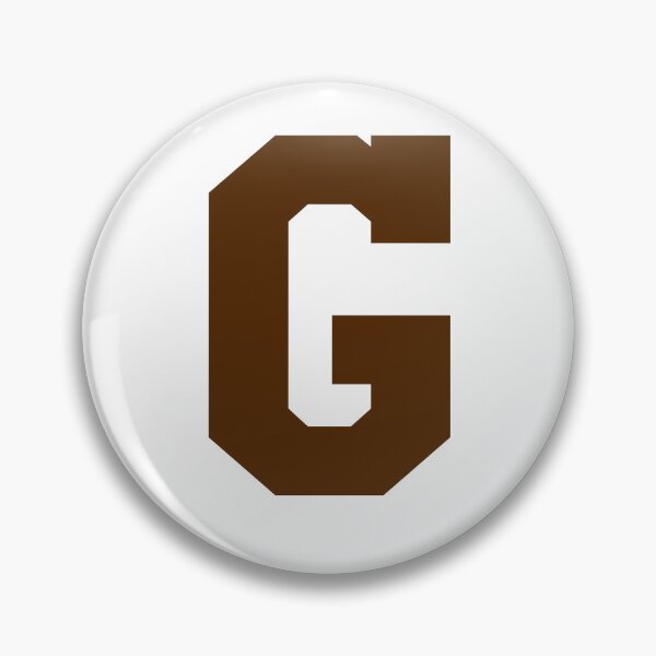 Item preview, Alphabet, Brown G, Sports letter G designed and sold by TheCultStuff.