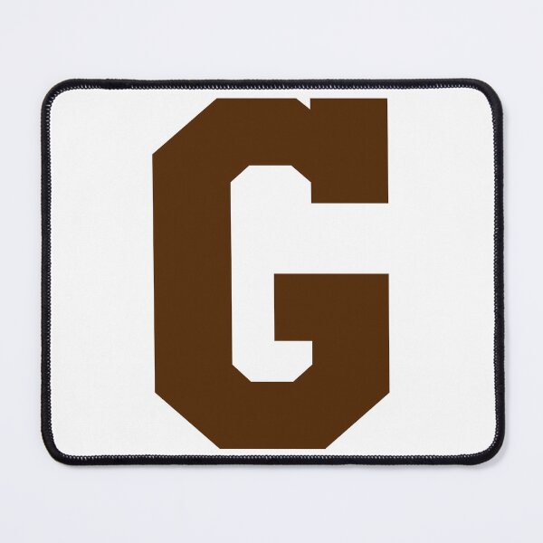 Item preview, Alphabet, Brown G, Sports letter G designed and sold by TheCultStuff.