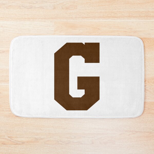 Item preview, Alphabet, Brown G, Sports letter G designed and sold by TheCultStuff.