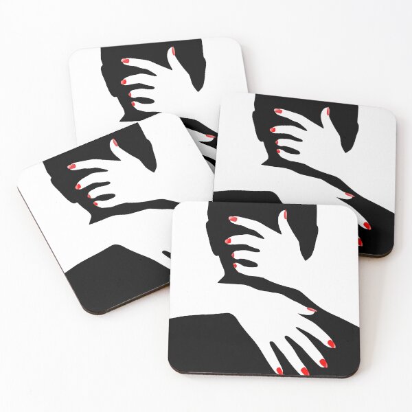 Item preview, Loving embrace silhouette | Black & White designed and sold by simpleones.