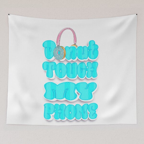 Item preview,  Donut Touch My Phone designed and sold by roleshop.
