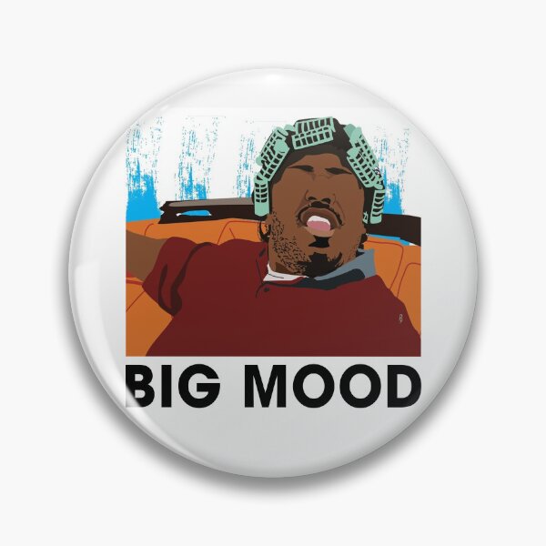 Item preview, Big Mood man charcater art vintage designed and sold by PaulineMary2.