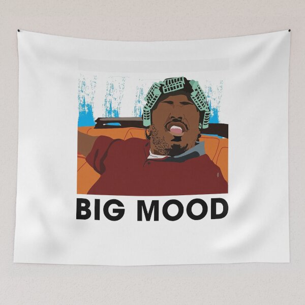 Item preview, Big Mood man charcater art vintage designed and sold by PaulineMary2.