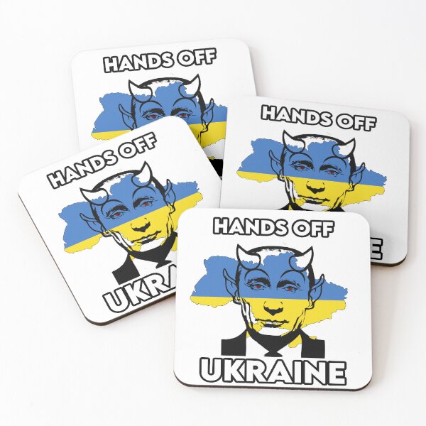 Item preview, PUTIN HANDS OFF UKRAINE against war ukraine t shirt fuck putin t shirt designed and sold by anoteiii.