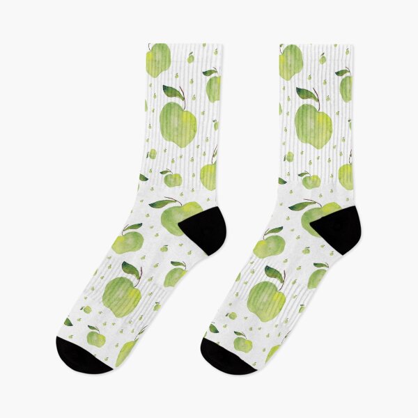 Item preview, Green Apples Pattern - Juicy Taste of Summer Design designed and sold by MrGiftee.