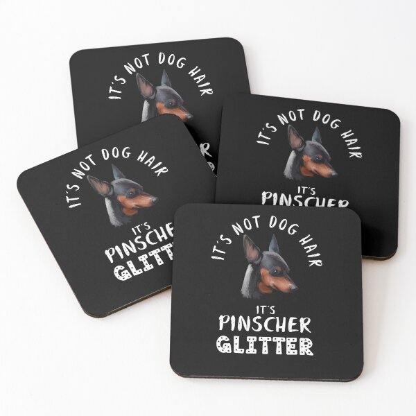 Item preview, It's not dog hair it's MINIATURE PINSCHER glitter funny dog quote designed and sold by theshirtinator.