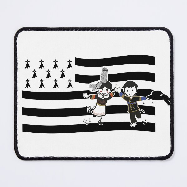 Item preview, Brittany and Breton flag designed and sold by grafikestelle.