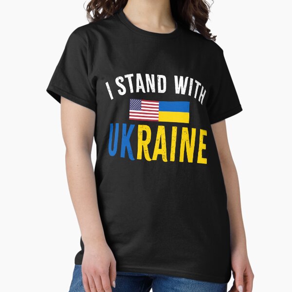 Item preview,  I Stand With Ukraine Ukraine Flag  Support Ukraine T-Shirt designed and sold by lhoudasilva19.