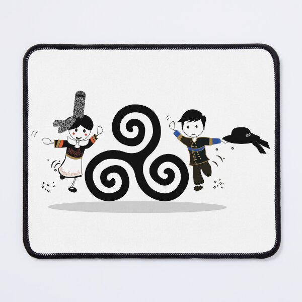 Item preview, the triskel and the Bretons designed and sold by grafikestelle.