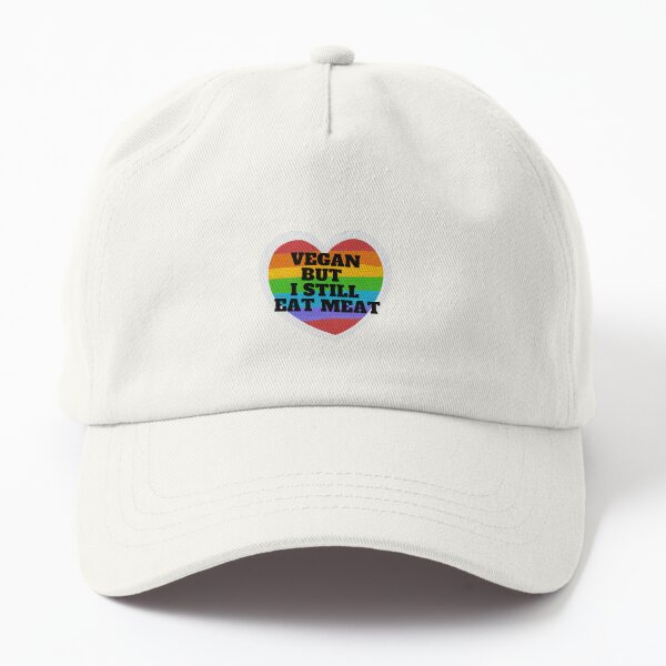 Aperçu de l'œuvre Végétalien mais je mange toujours de la viande TShirt LGBT Gay Lesbienne Trans Bisexuel - Gay Pride créée et vendue par unique things.