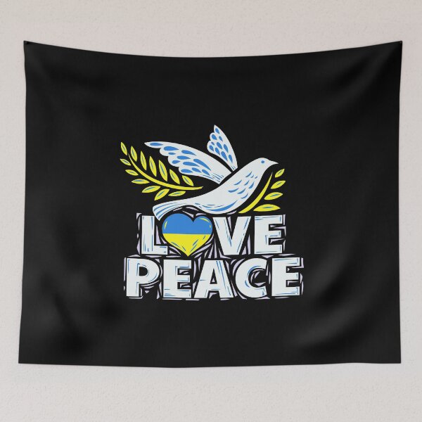 Item preview, Love and Peace to Ukraine Dove designed and sold by w1ckerman.