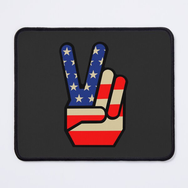 Item preview, Retro American V-Sign designed and sold by rogue-design.