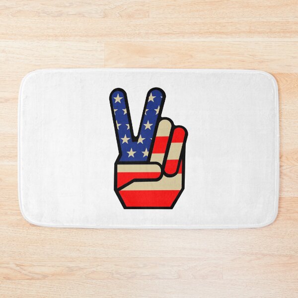 Item preview, Retro American V-Sign designed and sold by rogue-design.