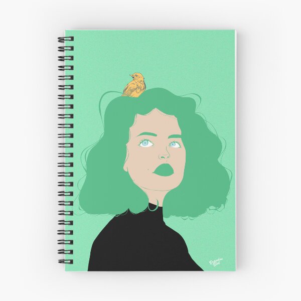 Item preview, Rosalie and the bird in her hair designed and sold by Brandon Blot.