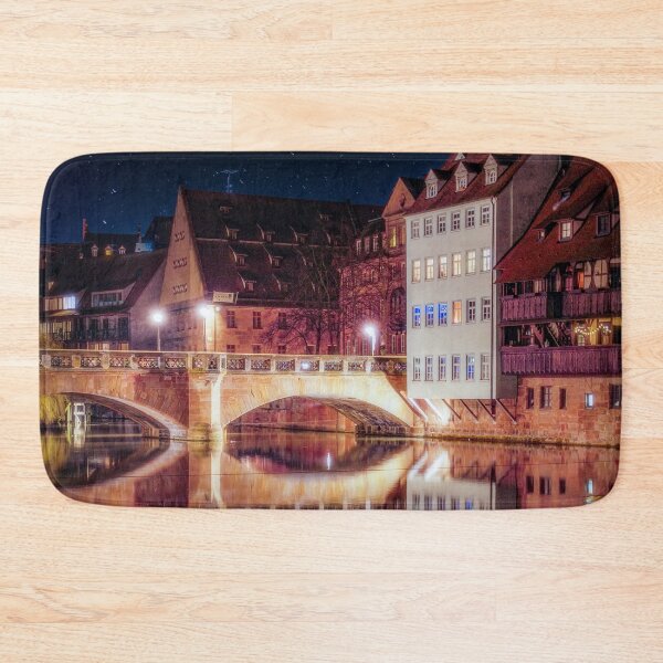 Item preview, Old town bridge by night designed and sold by CrazyShutter.