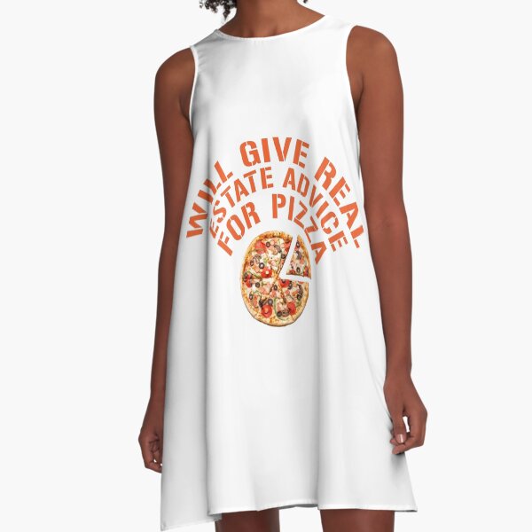 Item preview, Will Give Real Estate Advice For Pizza designed and sold by rayhanzo18.