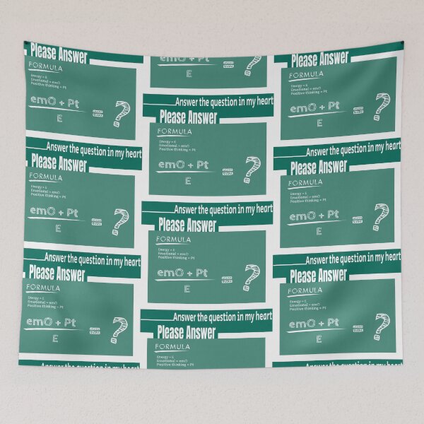 Item preview, PLEASE ANSWER designed and sold by HEPPYERRO.