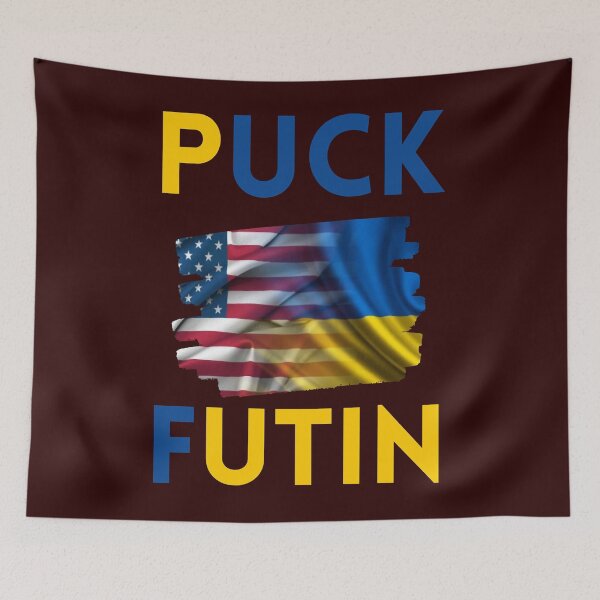 Item preview, Puck Futin - No War Rus-Uk designed and sold by merrittarturo4.