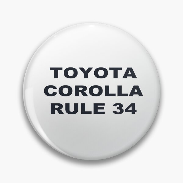 Item preview, Toyota Corolla Rule 34 designed and sold by rideroffice.