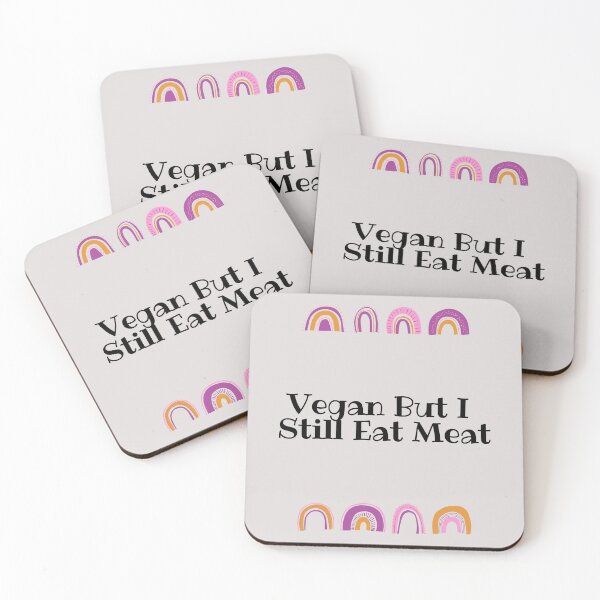 Item preview,  Vegan But I Still Eat Meat  TShirt LGBT Gay Lesbian Trans Bisexual - Gay Pride designed and sold by unique things.