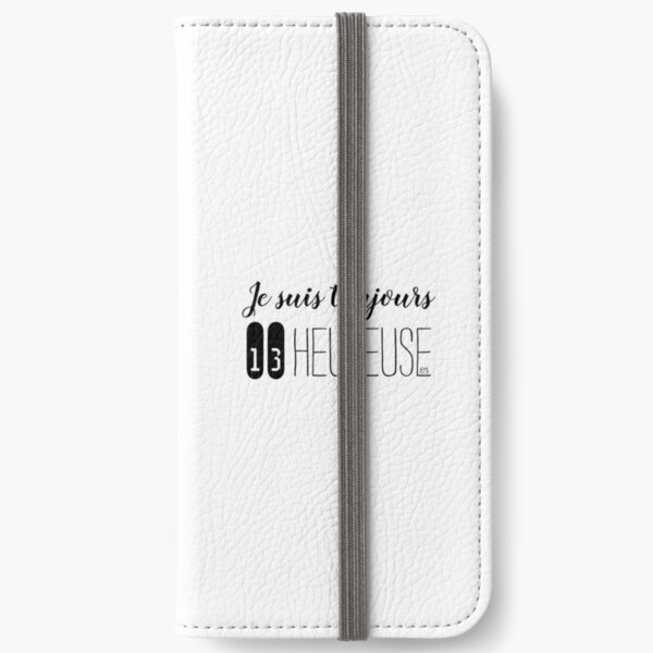 Des mots en partage (7) Étui portefeuille iPhone