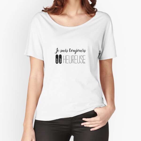 Des mots en partage (7) T-shirt coupe relax