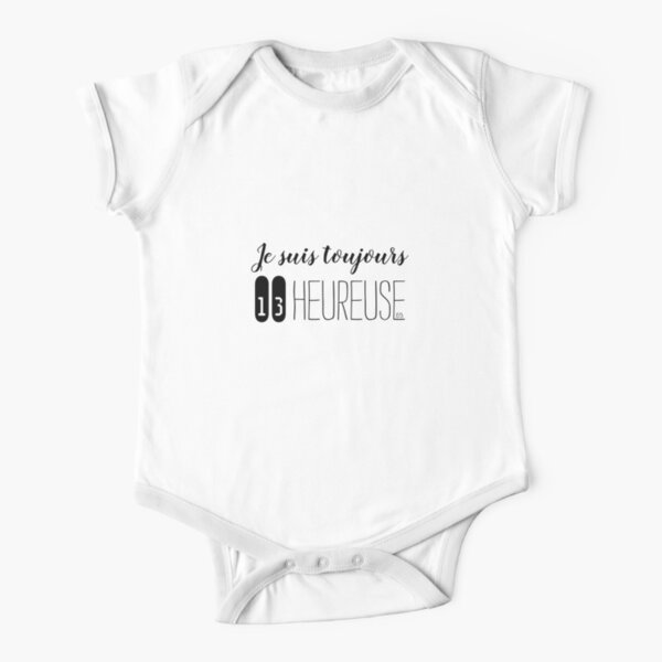 Des mots en partage (7) Body manches courtes