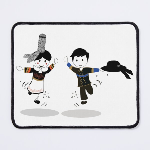 Item preview, Bretons at fest noz designed and sold by grafikestelle.