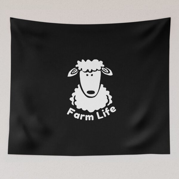 Item preview, Farm Life with Sheep _ Farm designed and sold by Shirtazy.