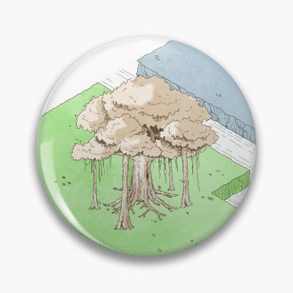 Item preview, Isometric Vietnam Foot Bridge 2 and Banya Tree 1 - Gree and Blue designed and sold by ravenainotenshi.