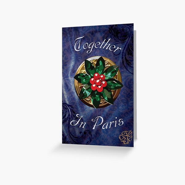 Together in Paris Greeting Card
