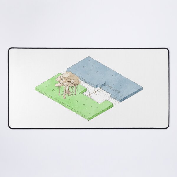 Item preview, Isometric Vietnam Foot Bridge 2 and Banya Tree 1 - Gree and Blue designed and sold by ravenainotenshi.