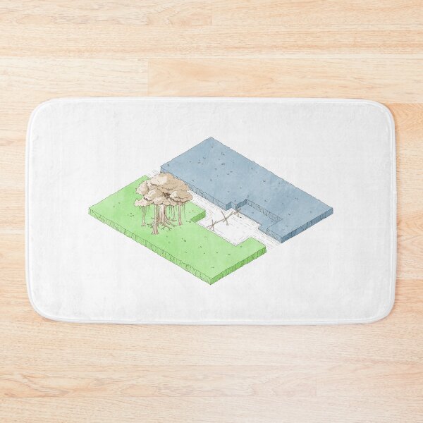 Item preview, Isometric Vietnam Foot Bridge 2 and Banya Tree 1 - Gree and Blue designed and sold by ravenainotenshi.