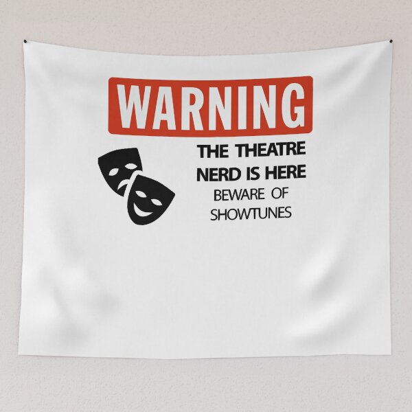 Item preview, People Call Me Warning Theatre Nerd Funny Graphic Gift designed and sold by Wilbert2315.