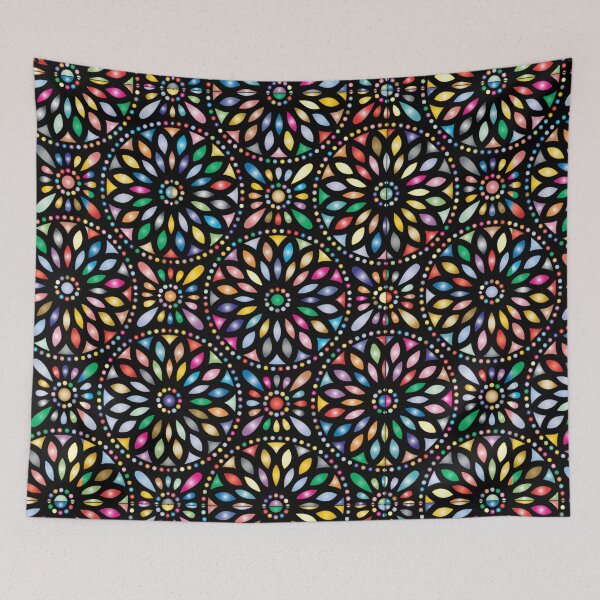 Item preview, Colorful mandala background designed and sold by muml.
