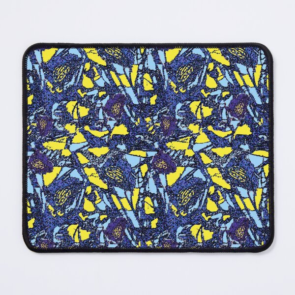 Vista previa del artículo con la obra «Superficie de roca azul y amarillo», diseñado y vendido por Madeline Tretton.