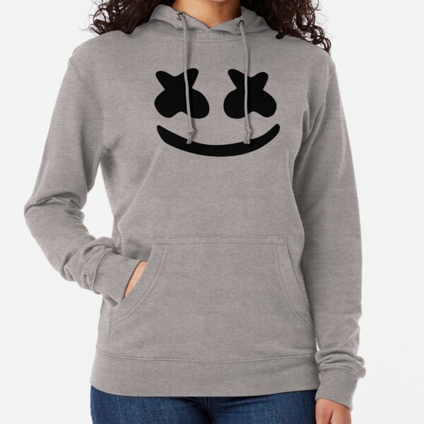 Marshmello smile sale hoodie