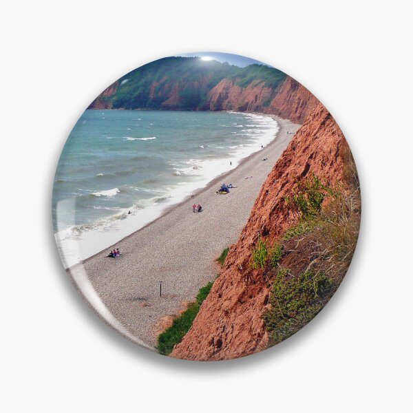 Item preview, Sidmouth Beach Jurassic Coast Devon England designed and sold by AndyEvansPhotos.