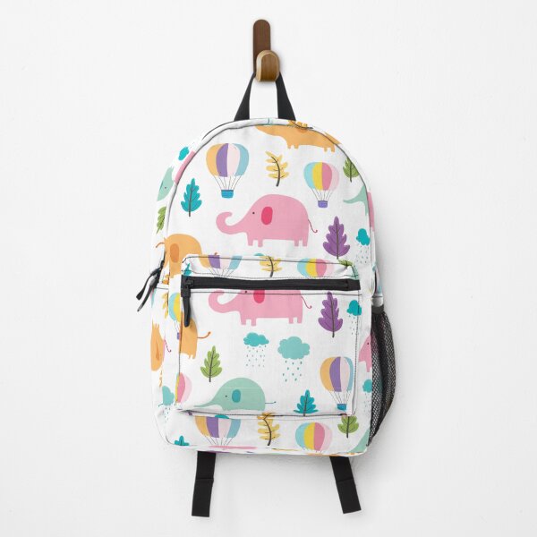 Item preview, Cute Elephant Nursery Pattern - Colorful Floral and Animal Design designed and sold by MrGiftee.