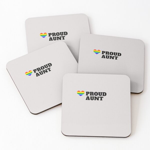 Item preview, Proud Aunt TShirt LGBT Gay Lesbian Trans Bisexual - Gay Pride designed and sold by unique things.