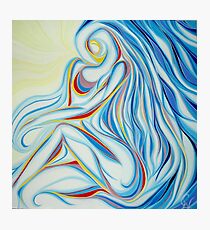 Hidden Woman Photographic Print