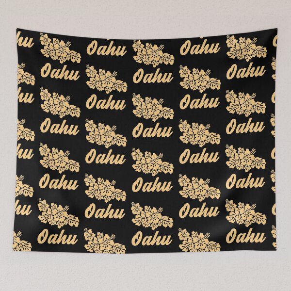 Item preview, Hawaiian hibiscus flowers design, Oahu island designed and sold by Roam66.