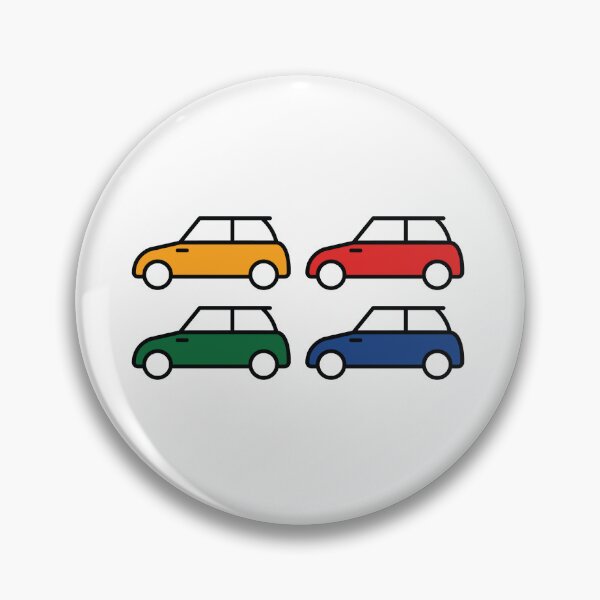 Item preview, Colorful Minimal Mini Cooper designed and sold by Pococino.
