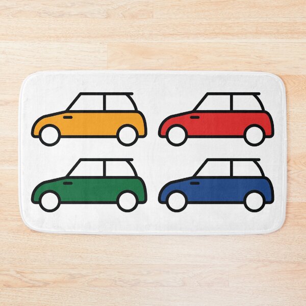 Item preview, Colorful Minimal Mini Cooper designed and sold by Pococino.