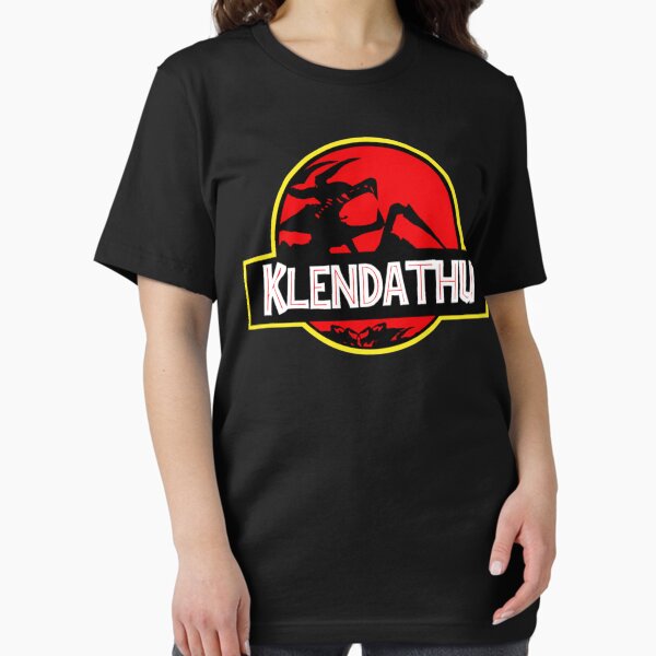 Item preview, Klendathu - Starship Troopers (Jurassic Park Style) Classic T-Shirt designed and sold by SandyMulle.