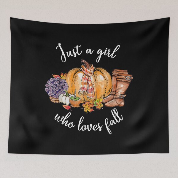 Item preview, Just A Girl Who Loves Fall Women Autumn Pumpkin Halloween  designed and sold by laurenm233.