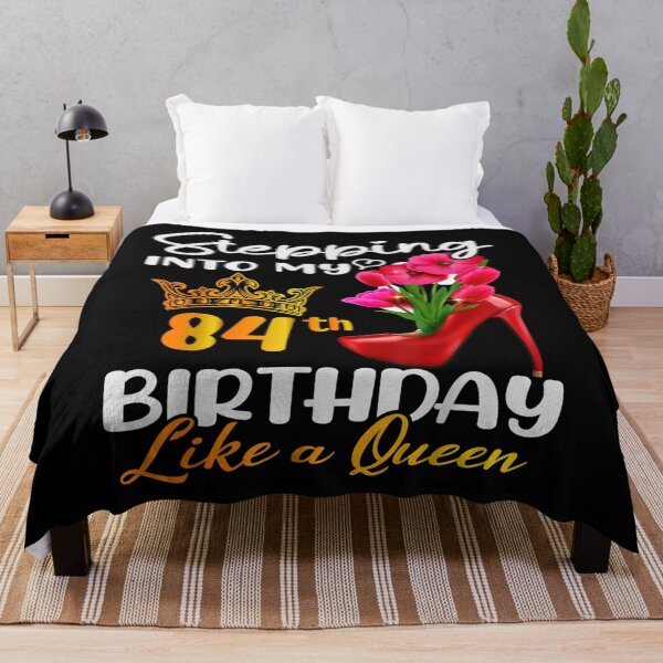 Item preview, Stepping Into My 84th Birthday Like A Queen For 84 Years Old designed and sold by laurenm233.