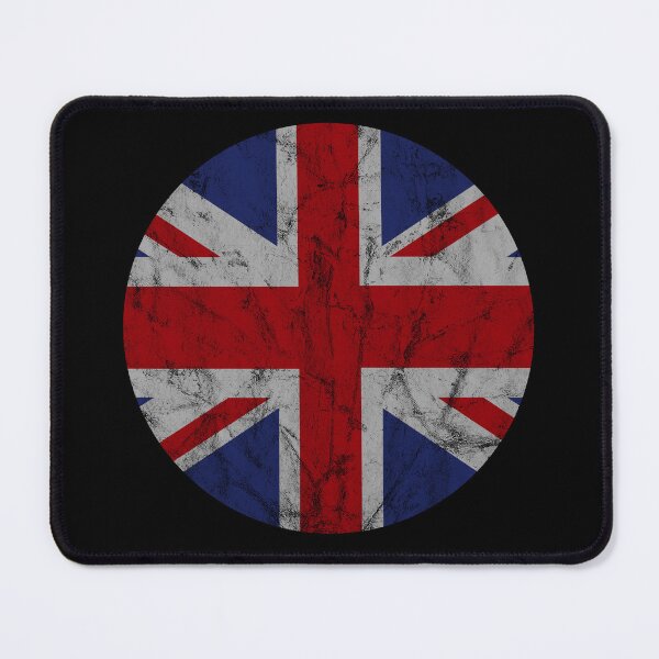 Item preview, Union Jack round logo with a worn / distressed look designed and sold by peterpaz.