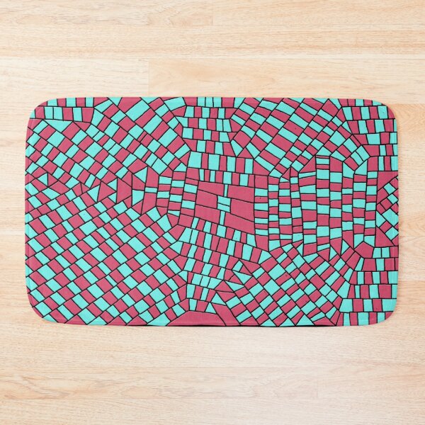 Item preview, Pattern Number Ninety Seven (Red Blue) designed and sold by David Lee  INGERSOLL.