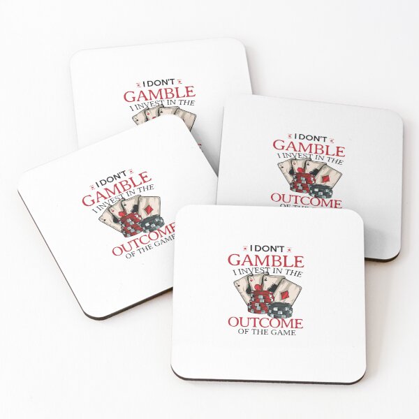 Item preview,  Funny I Don't Gamble I Invest In The Outcome Of The Game,Casino,Gambling,Gift for Gambler, funny gambling, designed and sold by akd - MARKET ⭐ ⭐ ⭐ ⭐ ⭐.